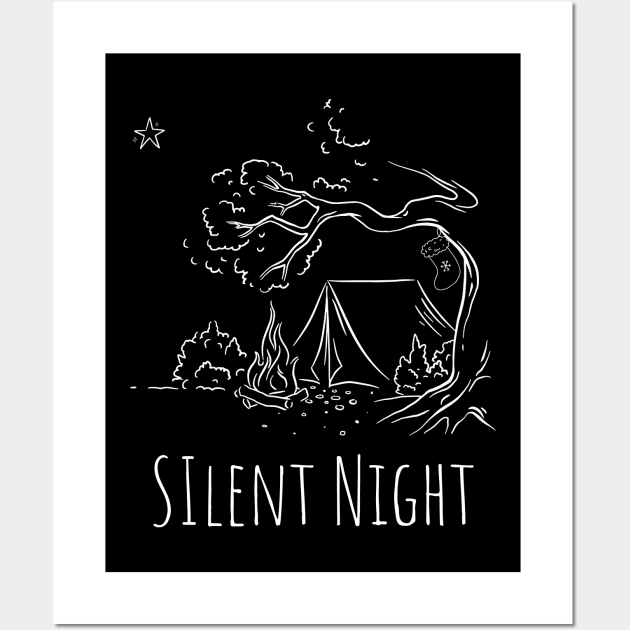 Silent Night Wall Art by JOYMADS